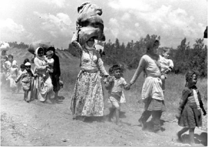 Palestiniens chassÃ©s de leurs villages