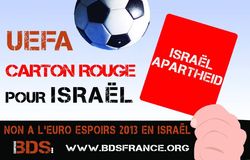 JournÃ©e ation BDS - Contre UEFA des jeunes en IsraÃ«l
