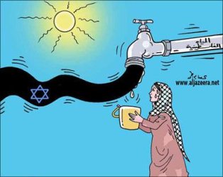 L'eau est accaparée par Israël