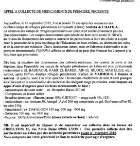 PremiÃ¨re liste de mÃ©dicmaments